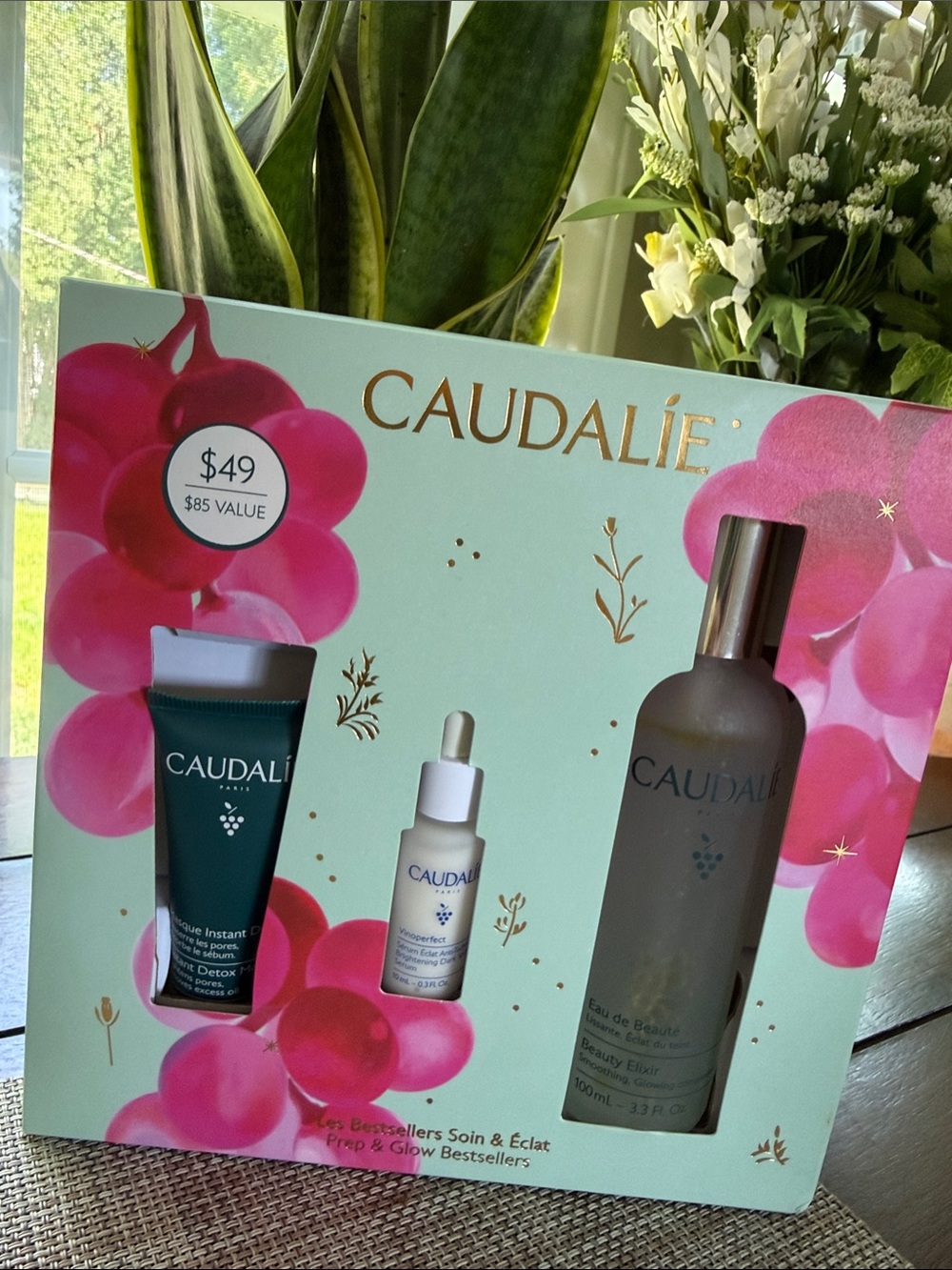 Caudalie Prep & Glow Bestsellers Set